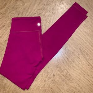 🍋 Lululemon pink leggings